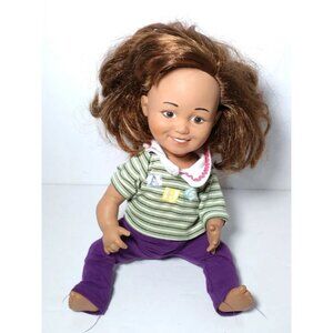 Vintage Lakeshore Girl Doll Brown Hair Brown Eyes 1988